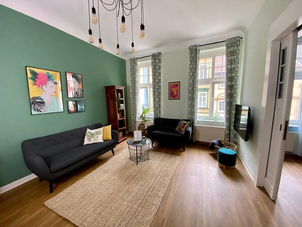 Discovair Eisenach -Karlstrasse- Fussgaengerzone Mit Netflix Apartman Kültér fotó